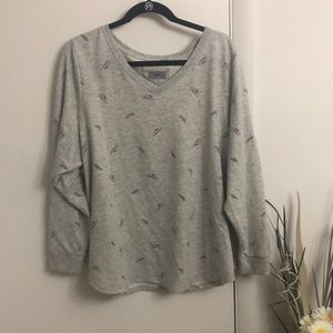 Azur | Feather Sweatshirt | 1x